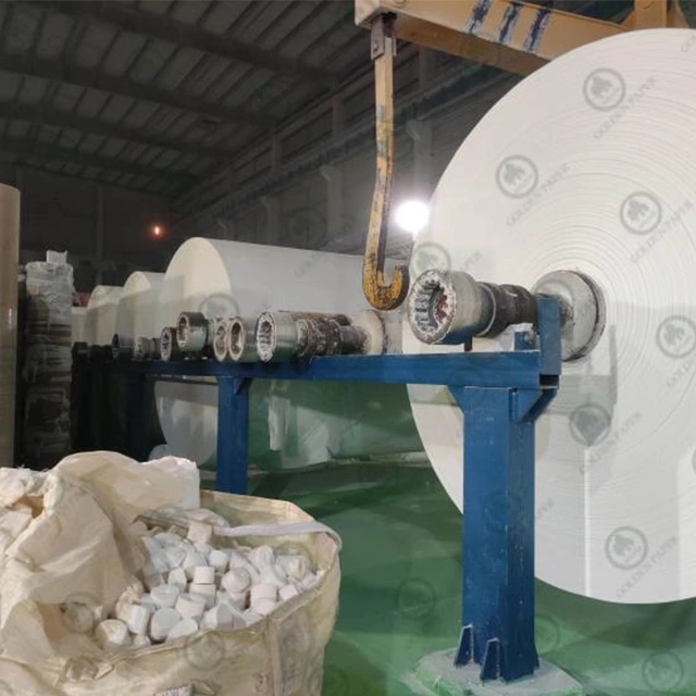 Chinas Import und Export von Haushalts papier im ersten Halbjahr 2024