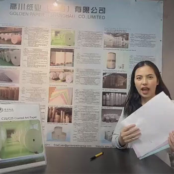 Großhandel Weiß & Farbe kohlenstoff los NCR Kopierpapier in Blatt papier